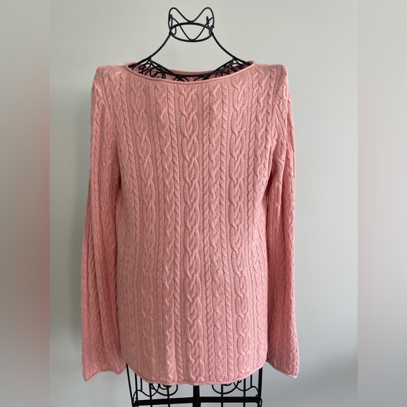 Ralph Lauren Sweaters - Ralph Lauren dusty pink cotton sweater